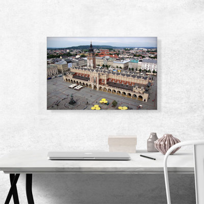 "Krakow Main Square", reproduction de photo sur toile tendue