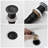 Vessel Bathroom Faucet with Drain Assembly