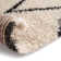 Jaydon Comfort Shag Cream/Black Rug