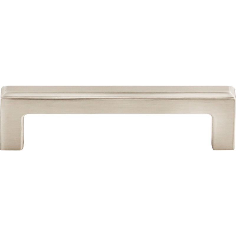 Podium Bar Pull, Brushed Satin Nickel, 3 3/4" Center to Center