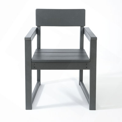 HDPE Outdoor & Garden Armchairs With  Backres Modernist Designt Chairs