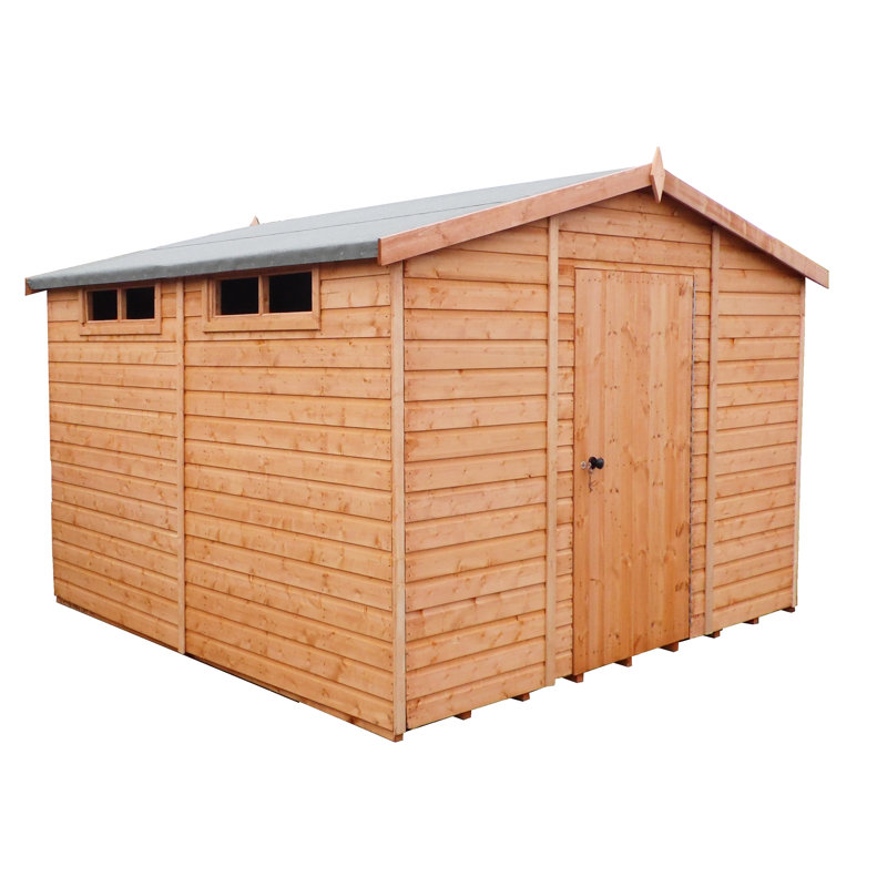 10 ft. W x 10 ft. D Garden Shed