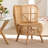 Bekzod 26" Wide Rattan Lounge Chair