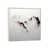 Distressed White Floater Framed Canvas selected