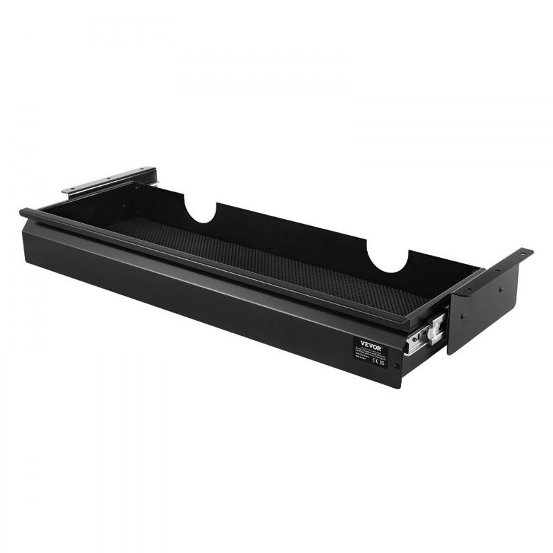 Tiroir coulissant pour bureau à domicile, H 4,21 po x l 29,13 po x P 9,25 po