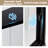 44-48" W × 72" H Tempered Glass With Explosion Proof Film