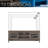 Grey Driftwood TV Stand For Media Storage And Entertainment Center | Gift Idea