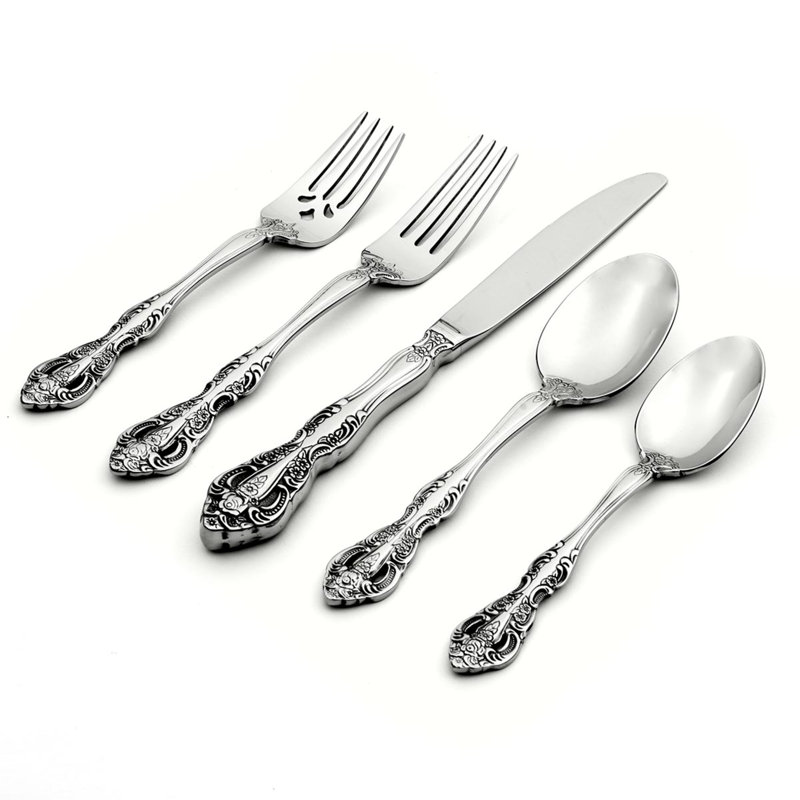 Ensemble de couverts fins 45 pièces Michelangelo