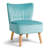 Tisdale Velvet Slipper Chair-93864340