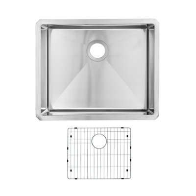 Curate Undermount Single Bowl Stainless Steel Kitchen Sink