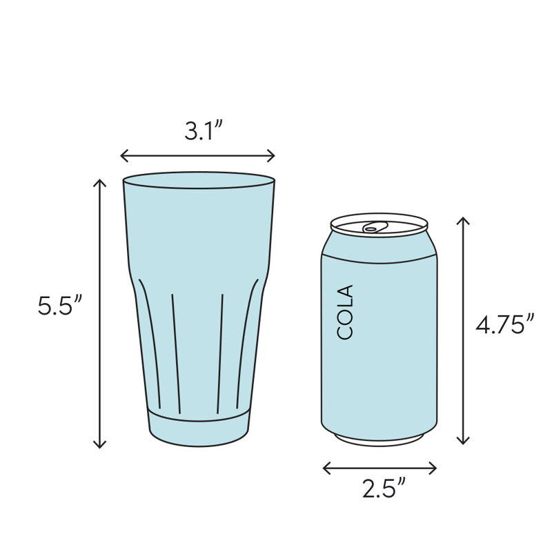 Verre à boire 14 oz. Melodia