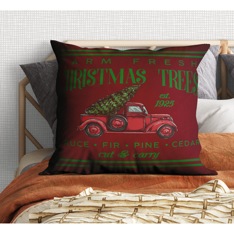 Outdoor Reversible Throw Pillow, 18" x 18"