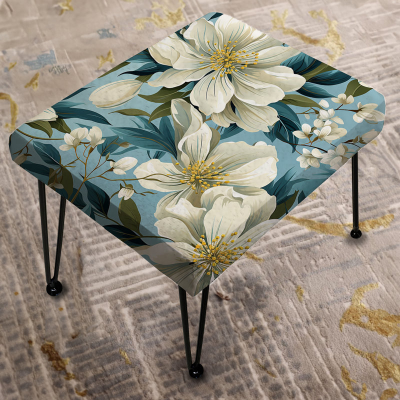 Motif floral bleu I Coastal Blossoms
