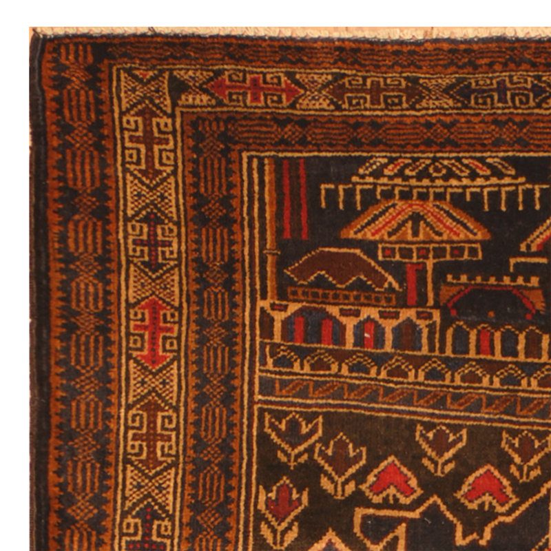 Dakira Wool Southwestern Indoor Rug