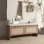 PP Rattan Storage Bench with Cushion