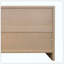 Armoire de rangement à 4 portes en bois de style campagnard Accent