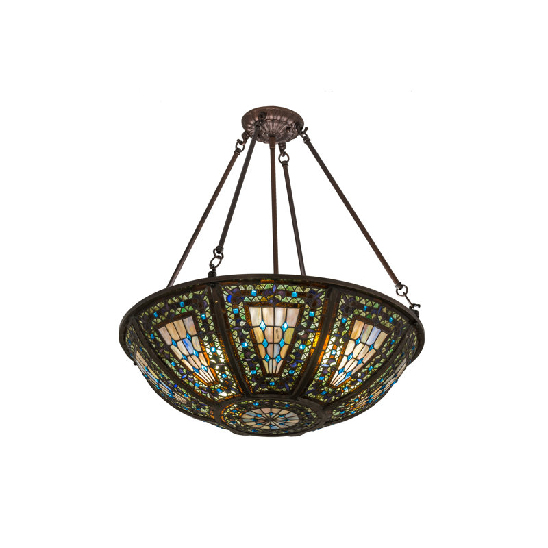 Meyda Tiffany & Stained Glass 4 - Light Pendant