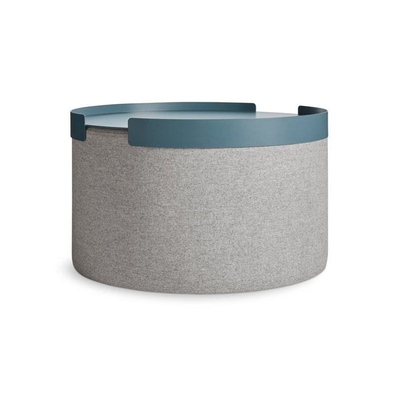 Bumper Tray, 3" H x 26" W x 26" D, Marine Blue