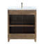 Dansfield 29.9'' Free Standing Single Bathroom Vanity with Ceramic Top-1993806152-1993806153