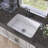 Cove 27 in. White Kitchen Sink Drop-in/ Undermount Fireclay  Farmhouse Sink Single Bowl with Accessory Kit