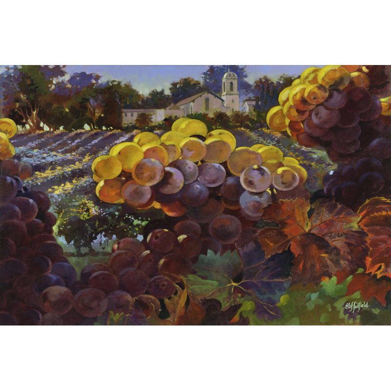 Fall Preview by Clif Hadfield - Wrapped Canvas Painting, 30cm H x 46cm W x 3.8cm D