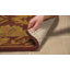 Dunbar Hand-Tufted Wool Wine/Gold Area Rug-19268586