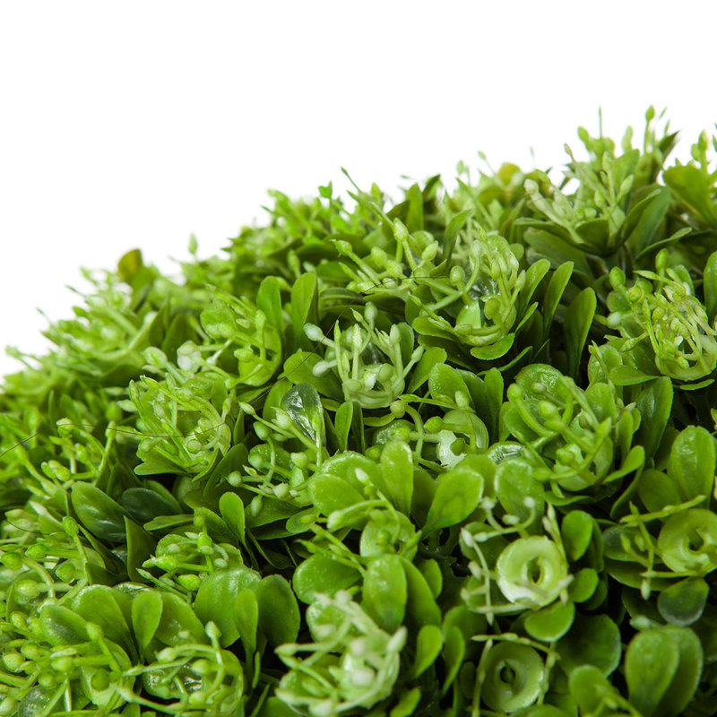 38cm Faux Boxwood Plant, Autumnal