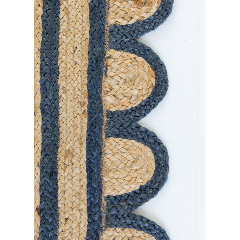 Hand Braided Jute / Sisal Area Rug, Rectangle 4' x 6'