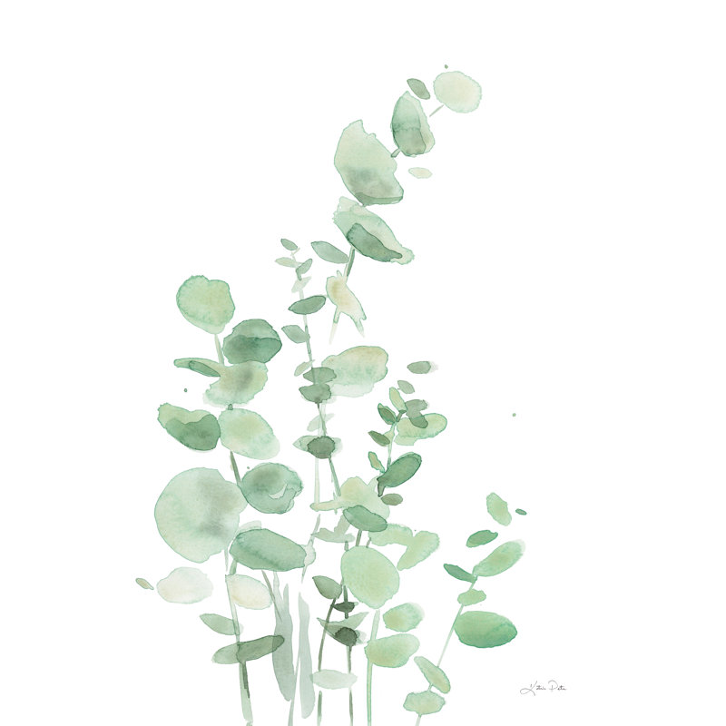 Eucalyptus I - reproduction sur toile tendue, H 18 po x l 12 po, Non, Toile tendue