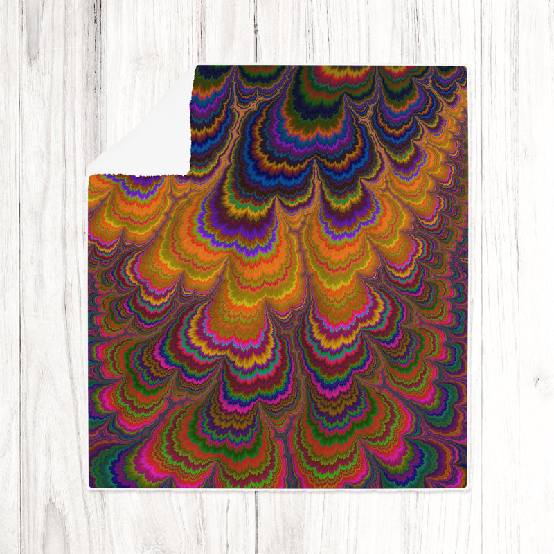 Throw Blanket, 51" W x 60" L