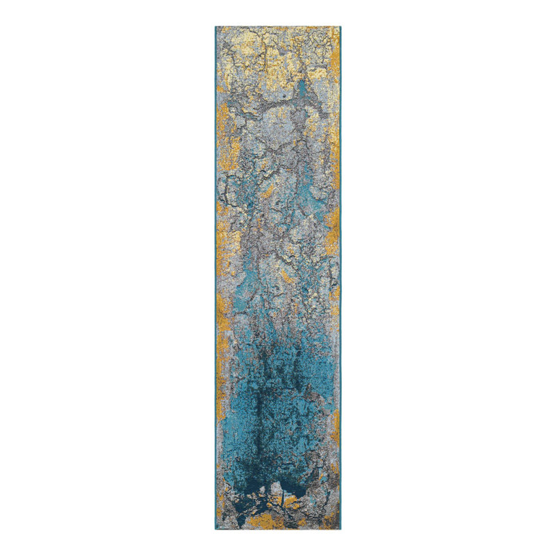 Cove Hower Indoor/Outdoor Area Rug, Runner 2' x 8'