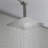 Shower System Ceiling Mount - Relaxing Experience Brushed Nickel 16" Mounted System, Brass And Stainless, Nickel, Bathroom Comfort-118088892