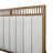 Queen Upholstered And Strap Panel Bed