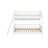 Twin Size Wooden Bunk Bed With 3 Storage Shelves,Ladder Can Be Changed Left Or Right-339472234