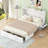 Versatile Murphy Bed With Drawers And Side Shelves For Space Optimization