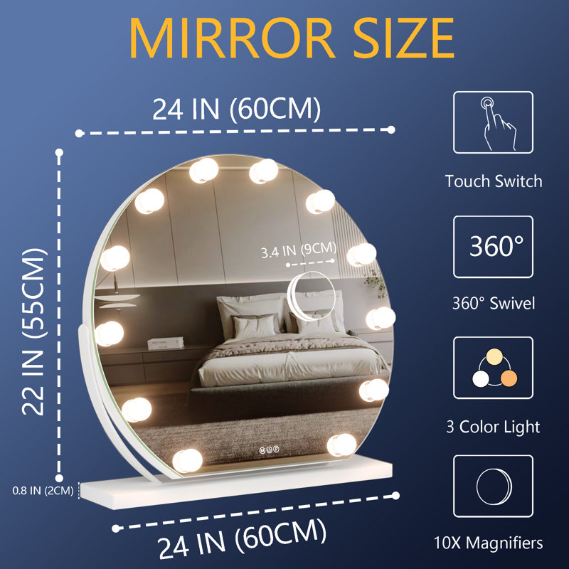 Miroir Mershon, 24 po x 22 po