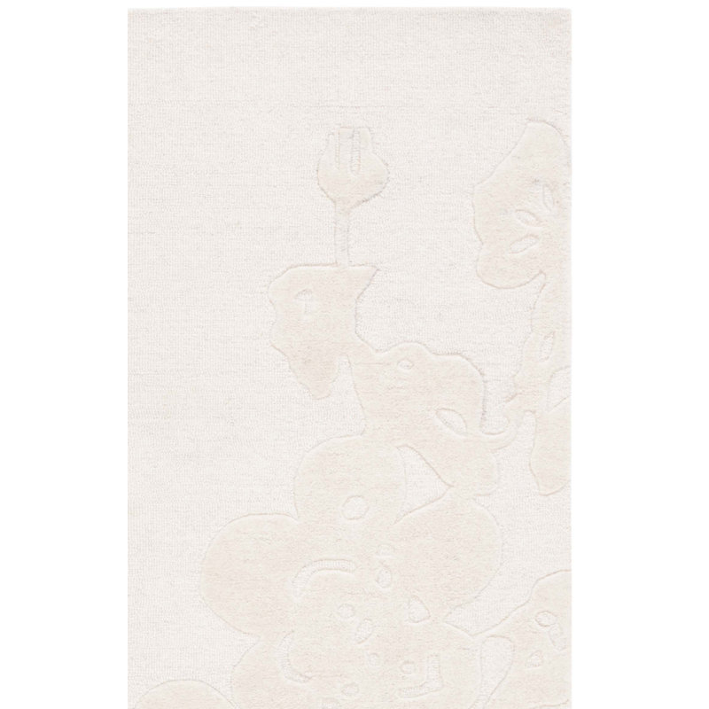 Tapis en laine touffeté à la main Kebbie, Rectangle 6 pi x 9 pi