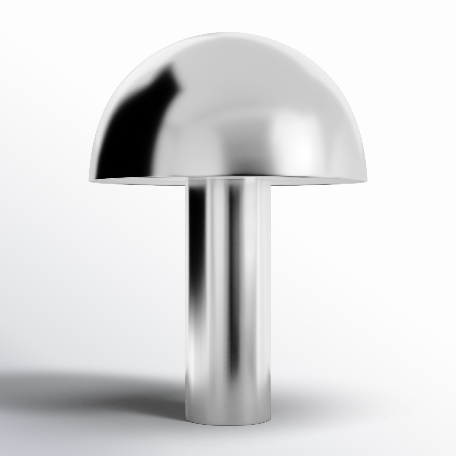 Cotra Metal Novelty Lamp, Silver