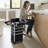 Abrams Professional Makeup Train Case 4 in 1 Rolling  Makeup Case-766324474
