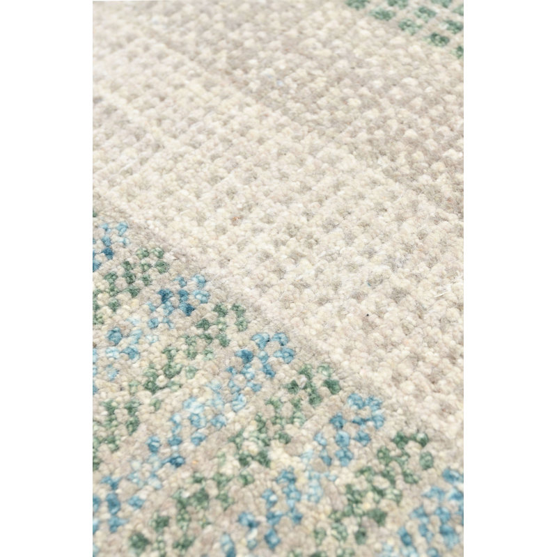 New Indian Madras 2 - Laine sur coton 14 pi x 20 pi 4 po