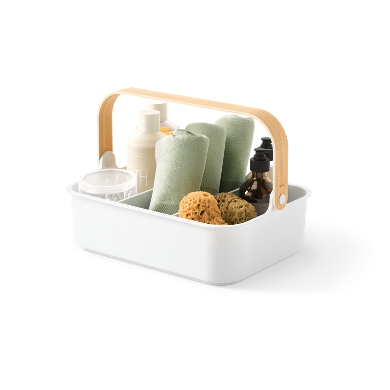 Organisateur de canettes Bellwood, H 5,16 po x l 13,65 po x P 10,4 po, Noir / noyer