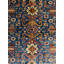 One-of-a-Kind Alecxander Hand-Knotted New Age Wool Area Rug in Blue/Yellow/Red