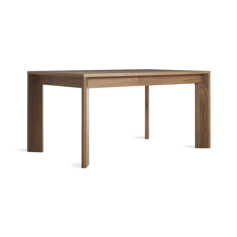 Moreover Solid Wood Dining Table, Walnut, 37" W x 84" L