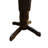  Counter Height Extendable Solid Wood Pedestal Dining Table With Gear Driven 18" Butterfly Leaf-60766250-60766251