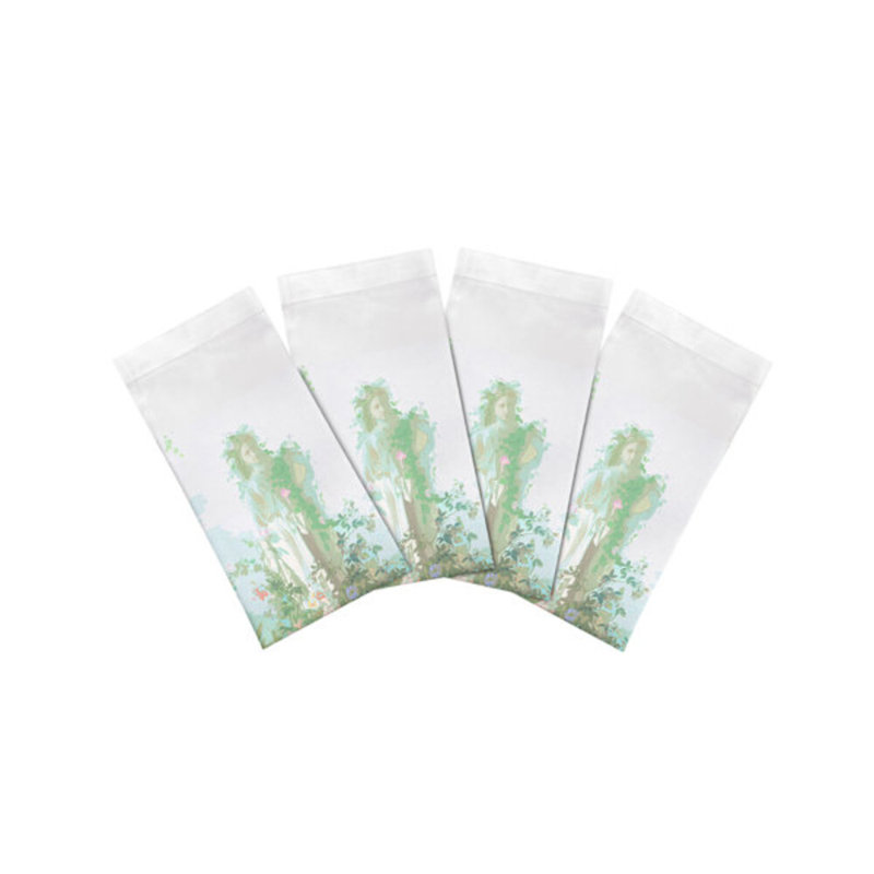 Jardin Defosse Chantilly Cotton Sateen Dinner Napkins
