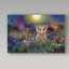 «Night Cat 2» par Juriel, impression sur toile tendue-25332573