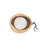 Atlas Crosscut Small Right Side Full Body Beveled Accent Mirror