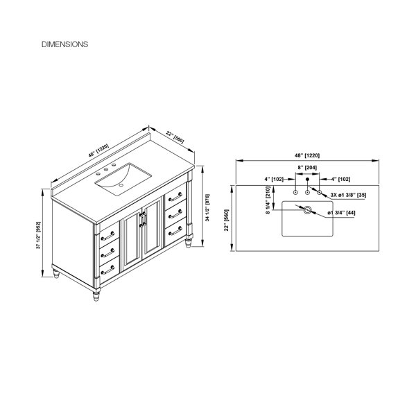 Dimensions du produit