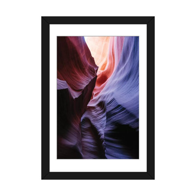 «Color Température I, le tire-bouchon, Antelope Canyon, Navajo Nation, Arizona, USA», reproduction de photo sur toile tendue