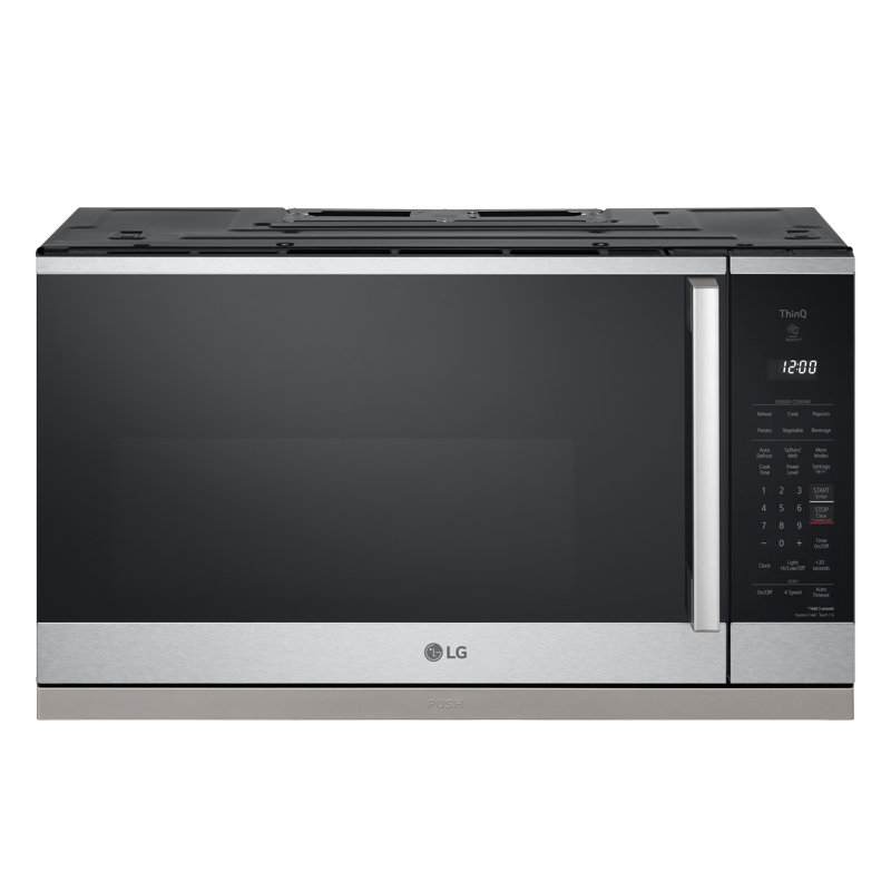 LG 2.1 cu. ft. Wi-Fi Enabled Over-The-Range Microwave Oven with EasyClean and Premium Handle, 2.1 Cu. Ft.